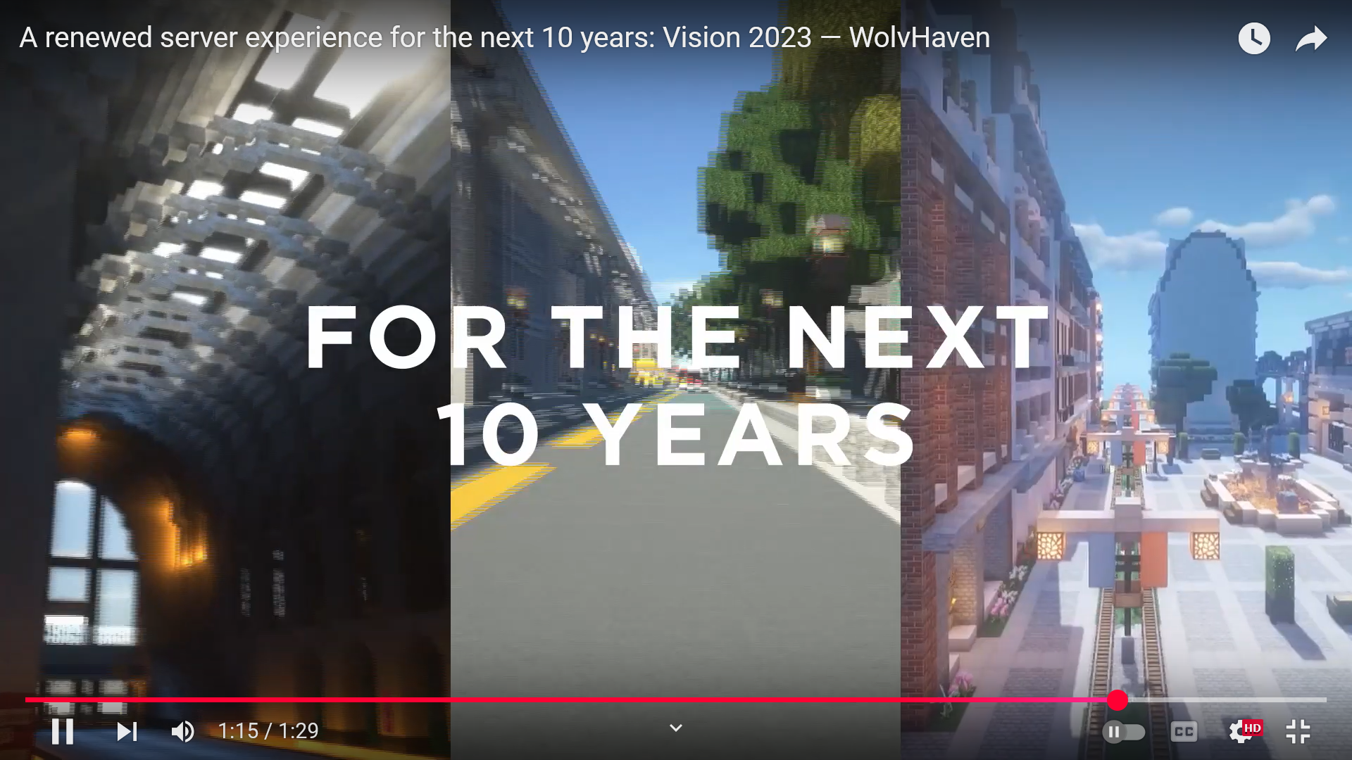 A renewed server experience for the next 10 years: Vision 2023 — WolvHaven